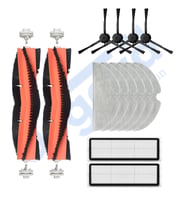 Dreame F9 - Z10 Pro Uyumlu 2 Ana Fırça 4 Yan Fırça 2 Filtre 6 Mop PKT-iasgf0001110