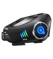 Q28 Motosiklet Kask Bluetooth Kulaklık 1080p Kamera Interkom Kulaklık Su Geçirmez Intercom
