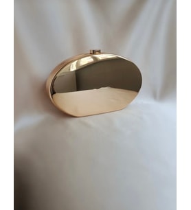 Drop Model Gold Abiye Çanta