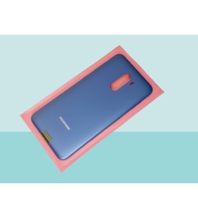 Xiaomi POCO F1 Uyumlu FULL KASA Arka Kapak Batarya Kapağı - MAVİ