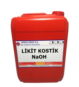 LİKİT KOSTİK - Sodyum Hidroksit - NaoH - 5 Kg