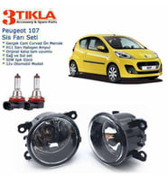 Peugeot 107 2013 Sis Farı Set  Oem:  8200074008