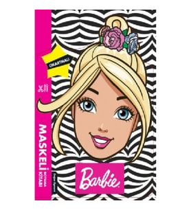 Barbie Maskeli Boyama Kitabı