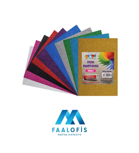 PUTİ FON KARTONU SİMLİ 50x70  25 Lİ KARIŞIK