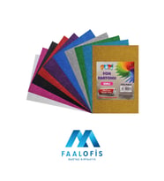 PUTİ FON KARTONU SİMLİ 50x70  25 Lİ KARIŞIK