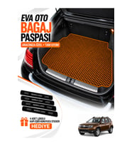 DACİA DUSTER (2009-2017) Uyumlu EVA Bagaj Paspası Araca Özel Taba