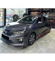 Honda City Ön Ek Mat Siyah Plastik Karlık 2022+