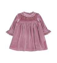 Civil Baby Yakası Fırfırlı 6-18 Ay Elbise - Pembe
