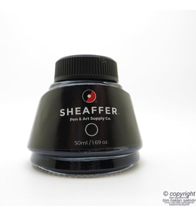 Sheaffer Mürekkep Şişe, 50 ml. Siyah Renk (Siyah-Gri)