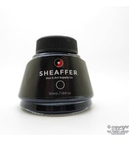 Sheaffer Mürekkep Şişe, 50 ml. Siyah Renk (Siyah-Gri)