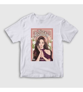 Presmono Unisex Çocuk Beyaz Lim Joo Kyung True Beauty T-Shirt 475809tt