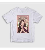 Presmono Unisex Çocuk Beyaz Lim Joo Kyung True Beauty T-Shirt 475809tt