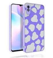 Xiaomi Redmi 9A Uyumlu Kılıf Desenli Kamera Korumalı Parlak Zore Nora Kapak
