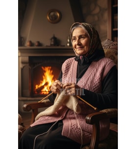 Çeyizlik Yelek, Düğmeli Anne Yeleği, Simli Yelek, Hediyelik Yelek, Gelin Simli Cepli Yelek - Pudra