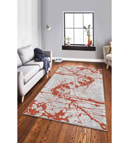 Tarçın Vintage Kaymaz Tabanlı Makinede Yıkanabilir Halı EF06 - 100 x 160 cm