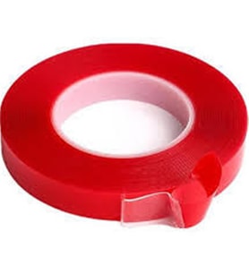 ÇİFT TARAFLI BANT 10 MM*5 METRE SİLİKON