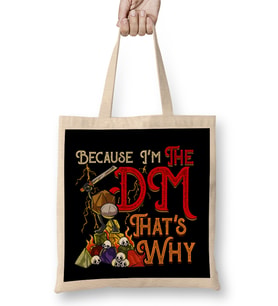 Funny Because I'm The DM That's Why Bez Çanta Uzun Saplı