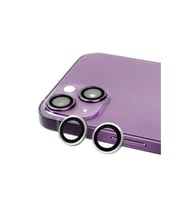 Apple iPhone 14 Uyumlu Zore CL-07 Kamera Lens Koruyucu (Gümüş)