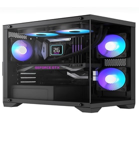 Nexor Titan 3X RGB Fan Temperli Cam USB 3.0 600W Akvaryum Oyuncu Bilgisayar Kasası