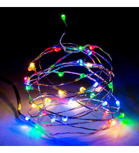 RGB MİKRO PERİ LEDLİ PİLLİ RENKLİ LED IŞIK RENKLİ PİLLİ IŞIK 5 METRE RENKLİ PİLLİ IŞIK RENKLİ YILBAŞI AĞACI IŞIĞI RENKLİ NOEL AĞACI IŞIĞI