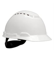 H700 Beyaz Baret Vidalı Halandırmalı