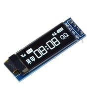 128x32 Oled Lcd Ekran 0.91 Inch - Beyaz (Arduino Uyumlu)