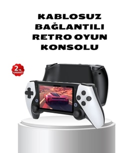 Taşınabilir Retro Oyun Konsolu – 4.3 İnç Ekran, 64 Gb Hafıza Ve Klasik Oyun Arşivi