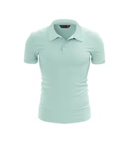 %100 Pamuk Polo T-Shirt IMPERO MİNT
