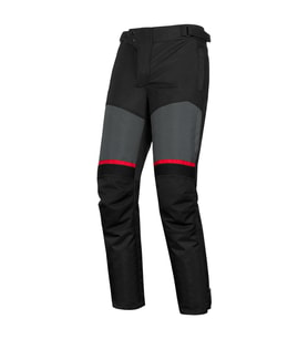 P122 Siyah Motosiklet Pantolonu 4 Mevsim Korumalı Maxdura 600-D Kumaş Motorcu Pantolon