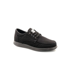 Dakırs 23 Vans Keten Casual Spor Ayakkabı (Siyah)