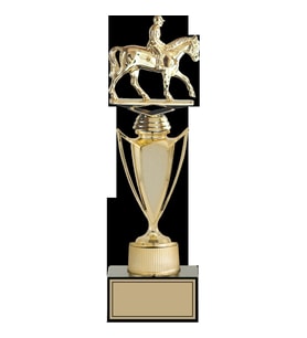ODAK KUPA - Figürlü Kupalar - At / Binici Figürlü Kupalar FG-040 C - 32 cm