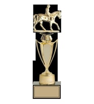 ODAK KUPA - Figürlü Kupalar - At / Binici Figürlü Kupalar FG-040 C - 32 cm