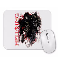 Alucard in Black Mouse Pad