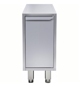 Electrolux Professional Geçişli (pass-thru) 1 + 1 Çarpar Kapılı Alt Dolap, 400 Mm - Modular Line TERP4DA