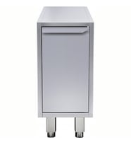 Electrolux Professional Geçişli (pass-thru) 1 + 1 Çarpar Kapılı Alt Dolap, 400 Mm - Modular Line TERP4DA
