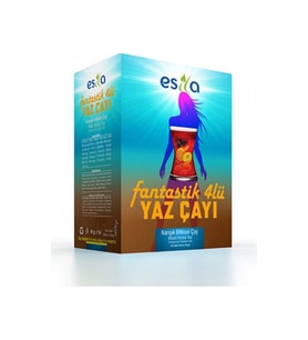Esila Fantastik Dörtlü Yaz Karışık Bitki Süzen Poşet Çay 45 x 2 G 1kutu