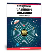 Çok Zor Seviye Labirent Bulaca Kitabı (Kalem Hediyeli)