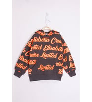 Toontoy Kız Çocuk Limited Baskılı Sweatshirt  (Antrasit Melanj)
