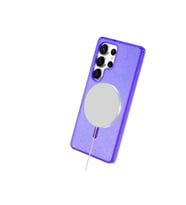 Pilelistore   Samsung Galaxy S23 Ultra Kılıf Star Magsafe Kapak - Turuncu