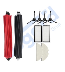 ROBOROCK Q5, Q5+, Q5 PRO,Q5 PRO+ UYUMLU 1 Ana Fırça 4 Yan Fırça 2 Filtre 2 Mop PKT-iasgf0000481