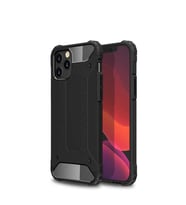 iPhone 12 Pro Max Kılıf Crash Zırh Silikon Kılıf (Siyah)