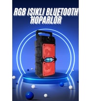Ses cihazı Kablosuz Bluetooth Hoparlör Çift Çıkışlı Yüksek Ses Kaliteli Hoparlör