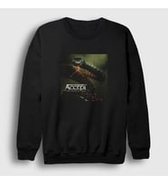 Presmono Unisex Siyah Too Mean To Die Accept Sweatshirt 180852tt