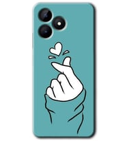 Realme C53 Kılıf HD Desen Baskılı Kılıf - Mutluluk
