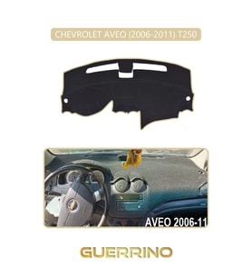CHEVROLET AVEO 2006-2011 T250TORPİDO KORUMA HALISI BEJ KENAR