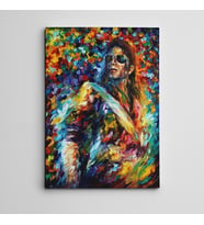 Michael Jackson Yağlıboya Reprodüksiyon Kanvas Tablo