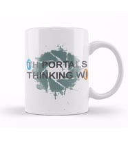 Portals Thinking With Portals Kupa Bardak Porselen