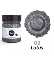 Resinin Tone Powder Lotus Epoksi Toz Sedef Renk Pigmenti 100 ml