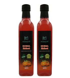 Minecal %100 Ev Yapımı Katkısız Hurma Sirkesi 2x500ml