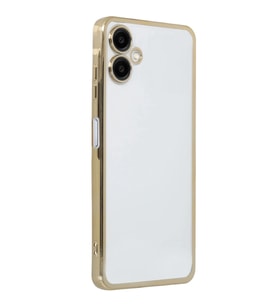 Samsung Galaxy A07 4g Razer Lensli Silikon - Gold
